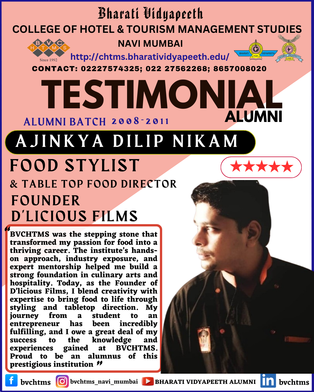 Alumni Testimonial Alumni Testimonial