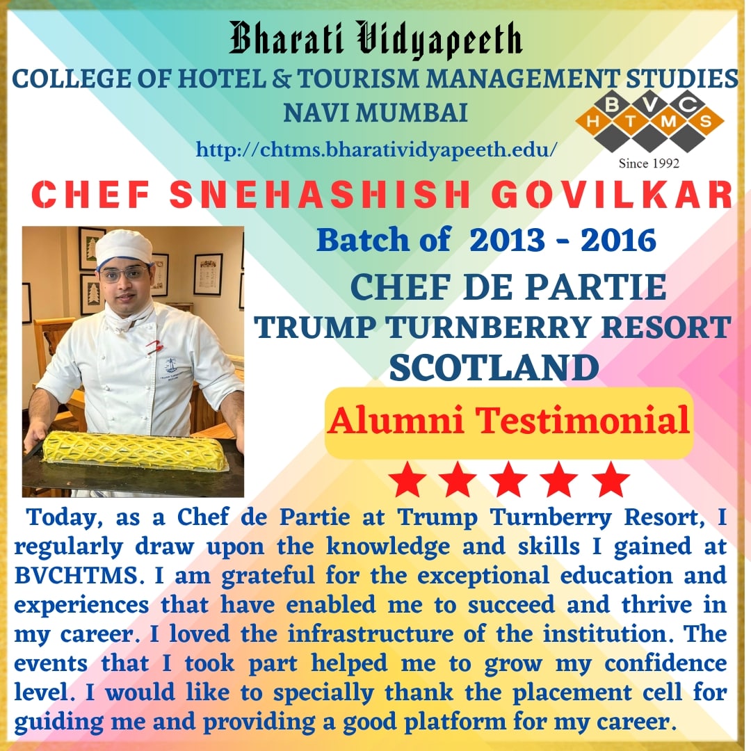 Alumni Testimonial Alumni Testimonial