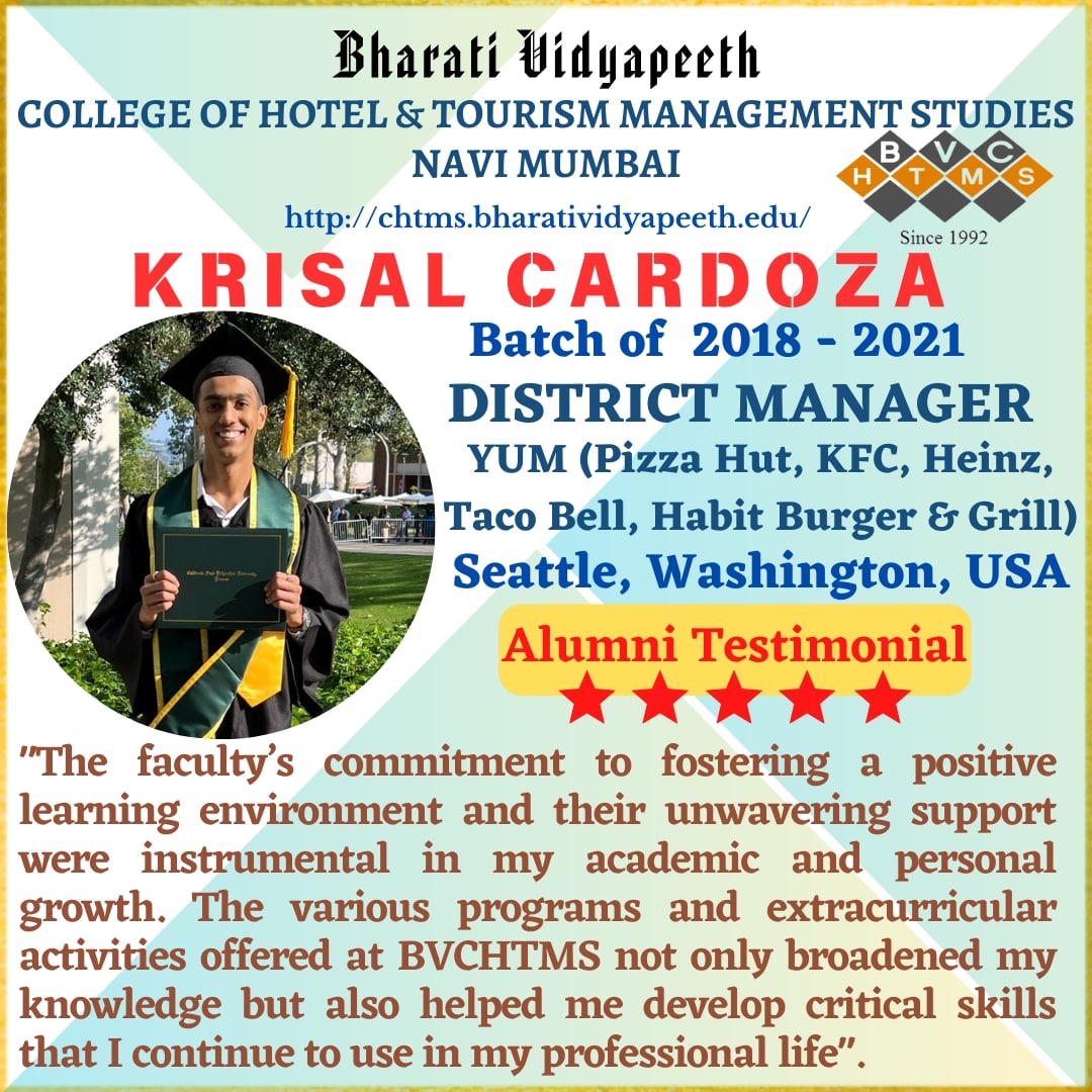 Alumni Testimonial Alumni Testimonial