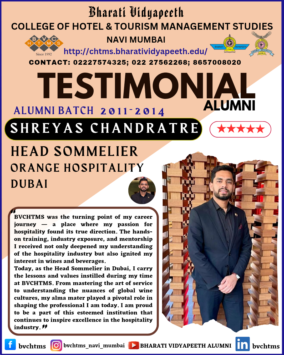 Alumni Testimonial Alumni Testimonial