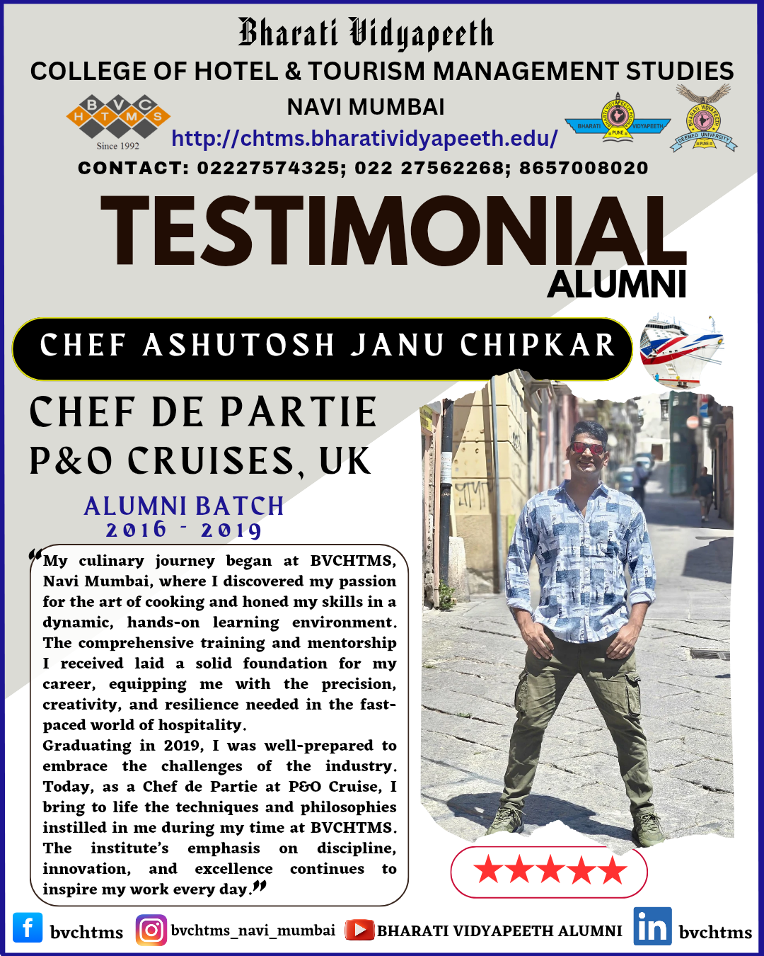 Alumni Testimonial Alumni Testimonial