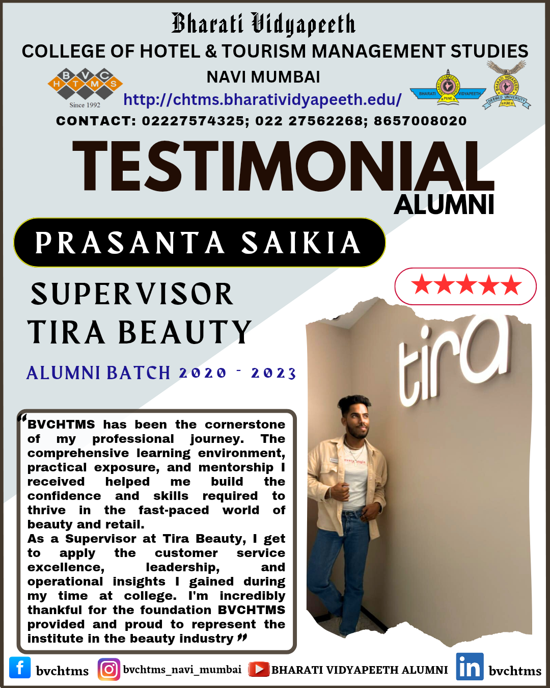 Alumni Testimonial Alumni Testimonial