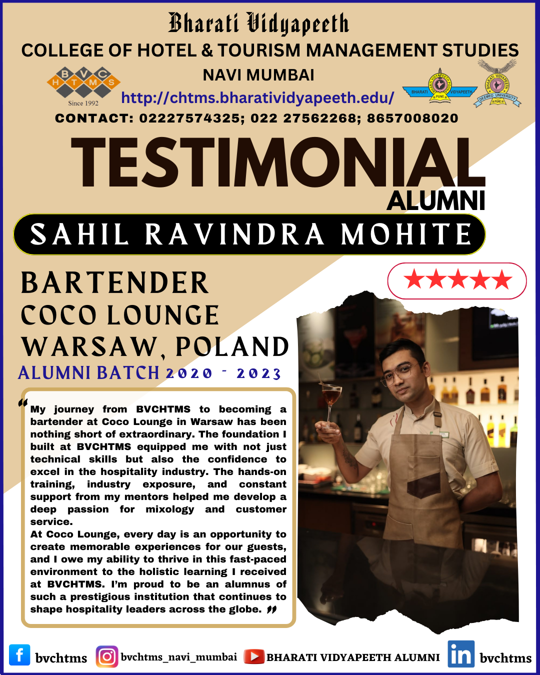 Alumni Testimonial Alumni Testimonial